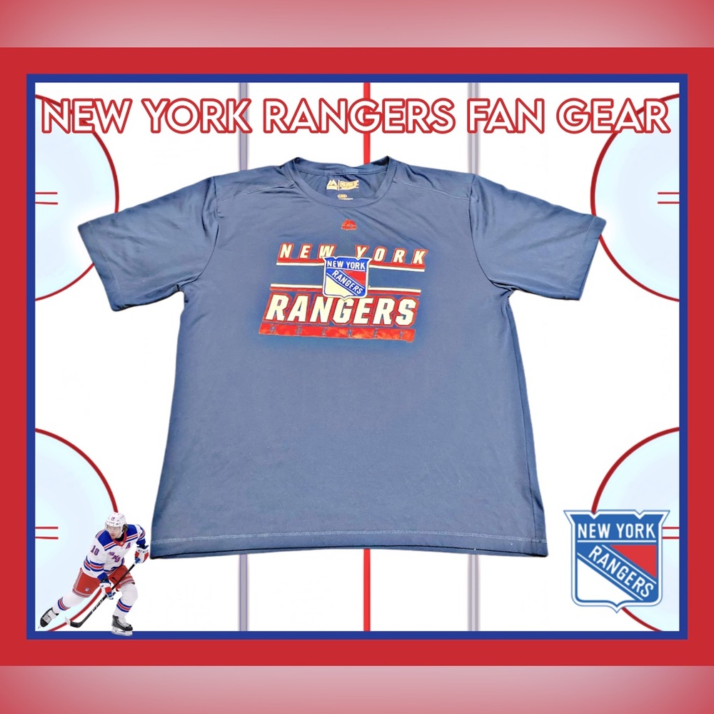 NEW YORK RANGERS FAN GEAR TSHIRT size LG